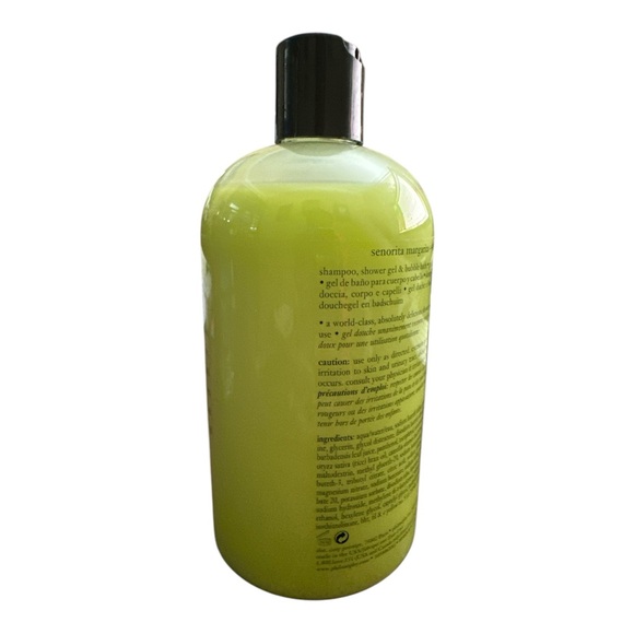 Philosophy Senorita Margarita Shampoo Shower Gel & Bubble Bath 3-in-1 16oz - Picture 3 of 6